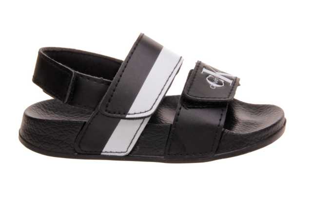 SANDALIA NIÑO CALVIN KLEIN CON TRIPLE VELCRO