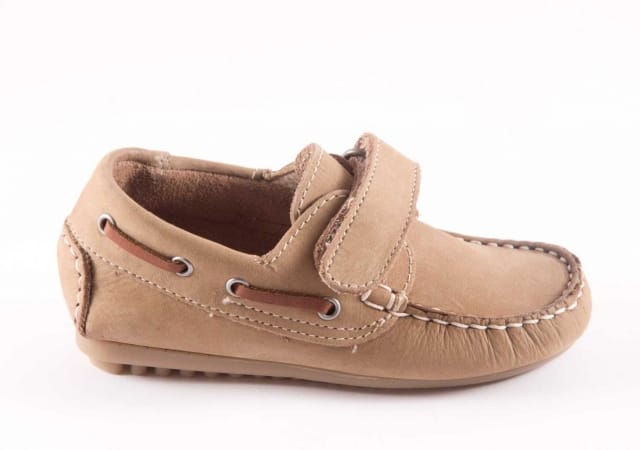 NÁUTICO DE ANTE NIÑO CON VELCRO