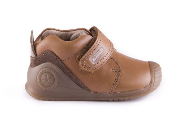 BOTA BIOMECANICS PRIMEROS PASOS CON VELCRO Y PUNTERA GOMA