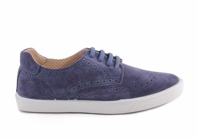 ZAPATO CASUAL NIÑO EN ANTE CON CORDÓN