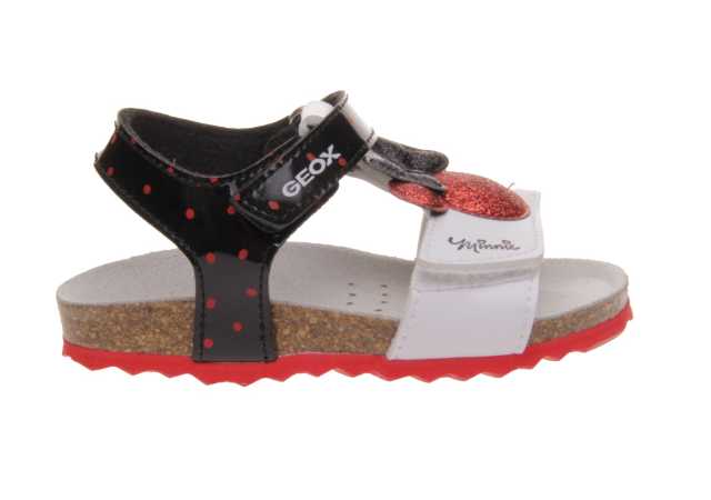 SANDALIA NIÑA GEOX MINNIE MOUSE CON VELCRO