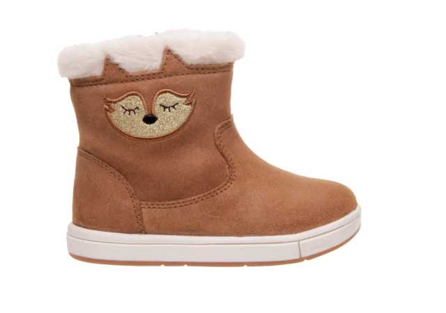 BOTIN NIÑA GEOX EN SERRAJE CON CREMALLERA