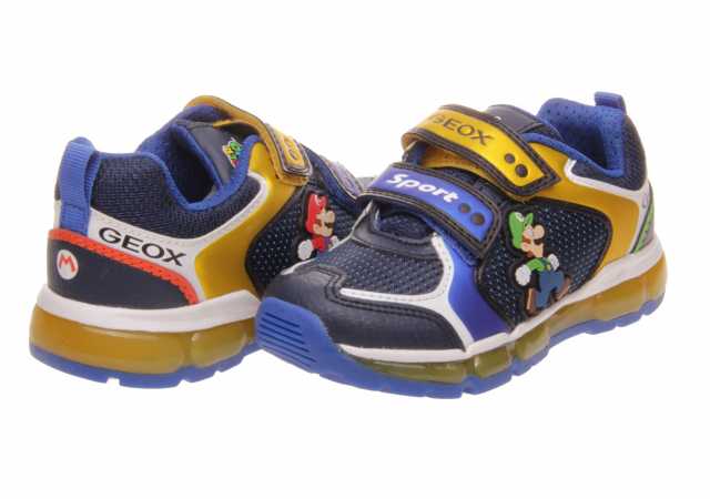 Comprar zapato GEOX para JOVEN NIÑO estilo DEPORTIVO color AZUL MARINO PIEL