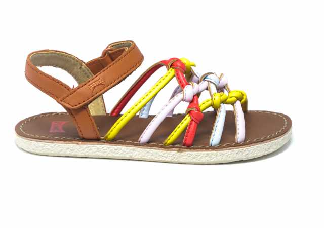 SANDALIA NIÑA CAMPER CON VELCRO