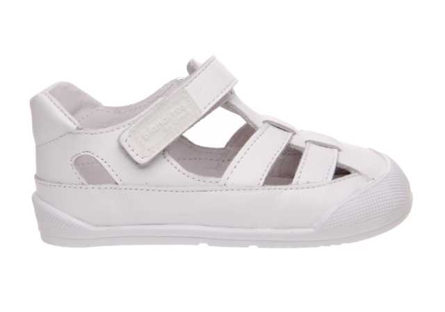 SANDALIA UNISEX BLANDITOS PRIMEROS PASOS CON VELCRO Y PUNTERA REFORZADA