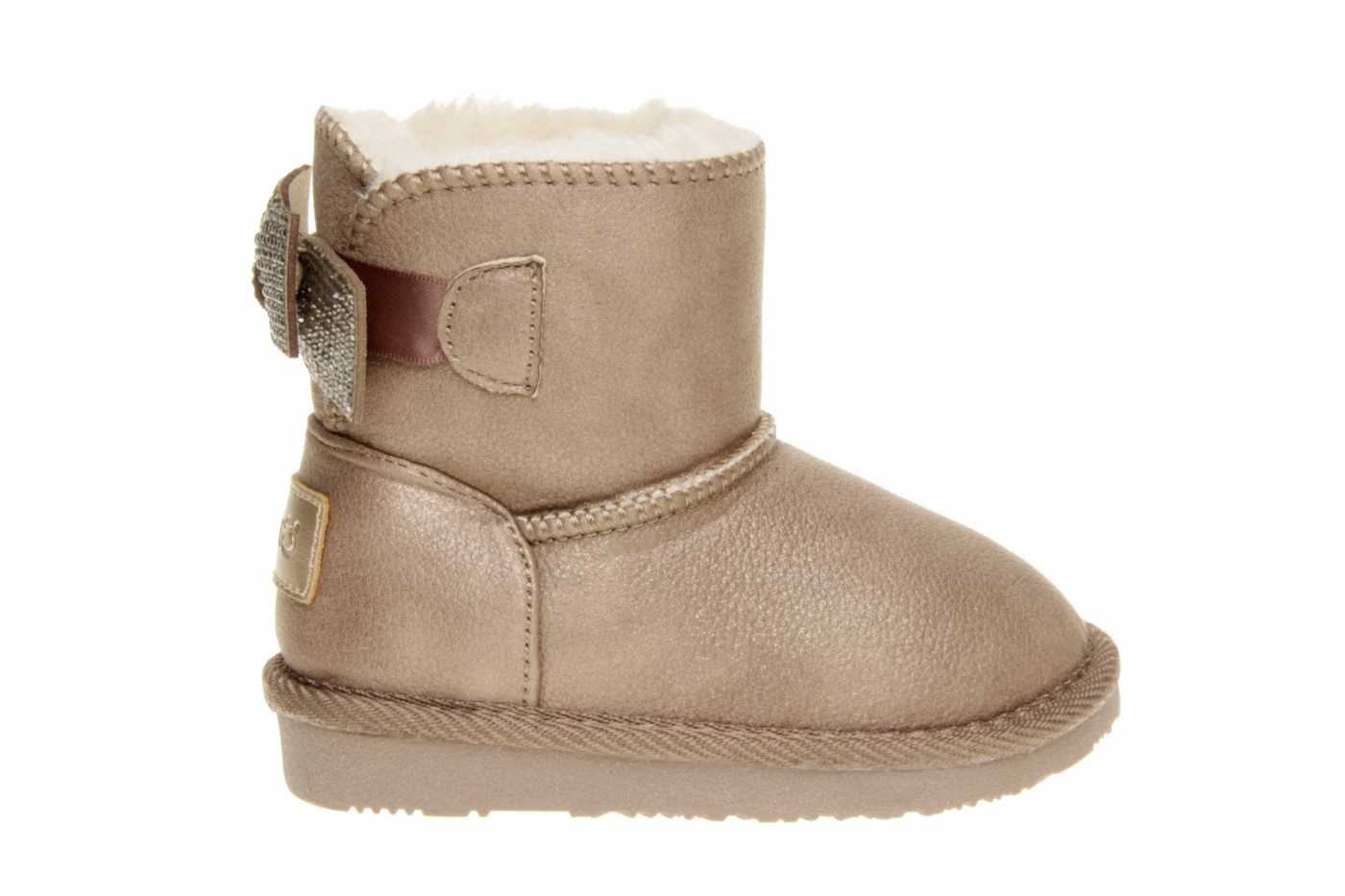 Comprar zapato CONGUITOS para JOVEN NIÑA estilo BOTINES-BOTA ALTA color  EMPOLVADO METALIZADO