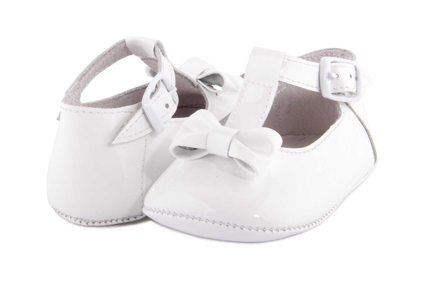 FANTASIA KIDS para BEBE NIÑA estilo MERCEDES color BLANCO CHAROL