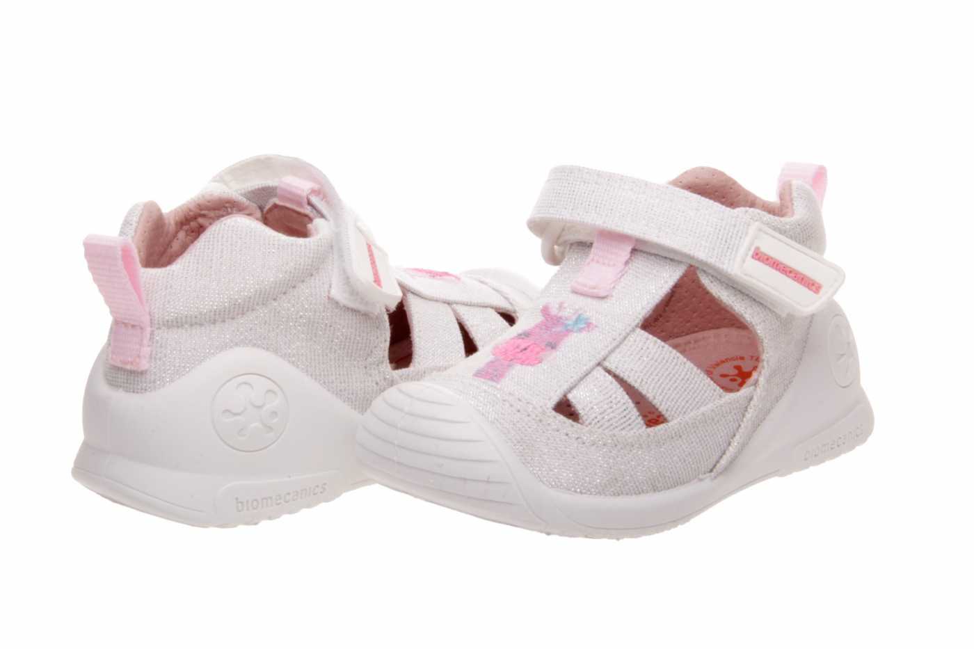 Sandalias lona top niña