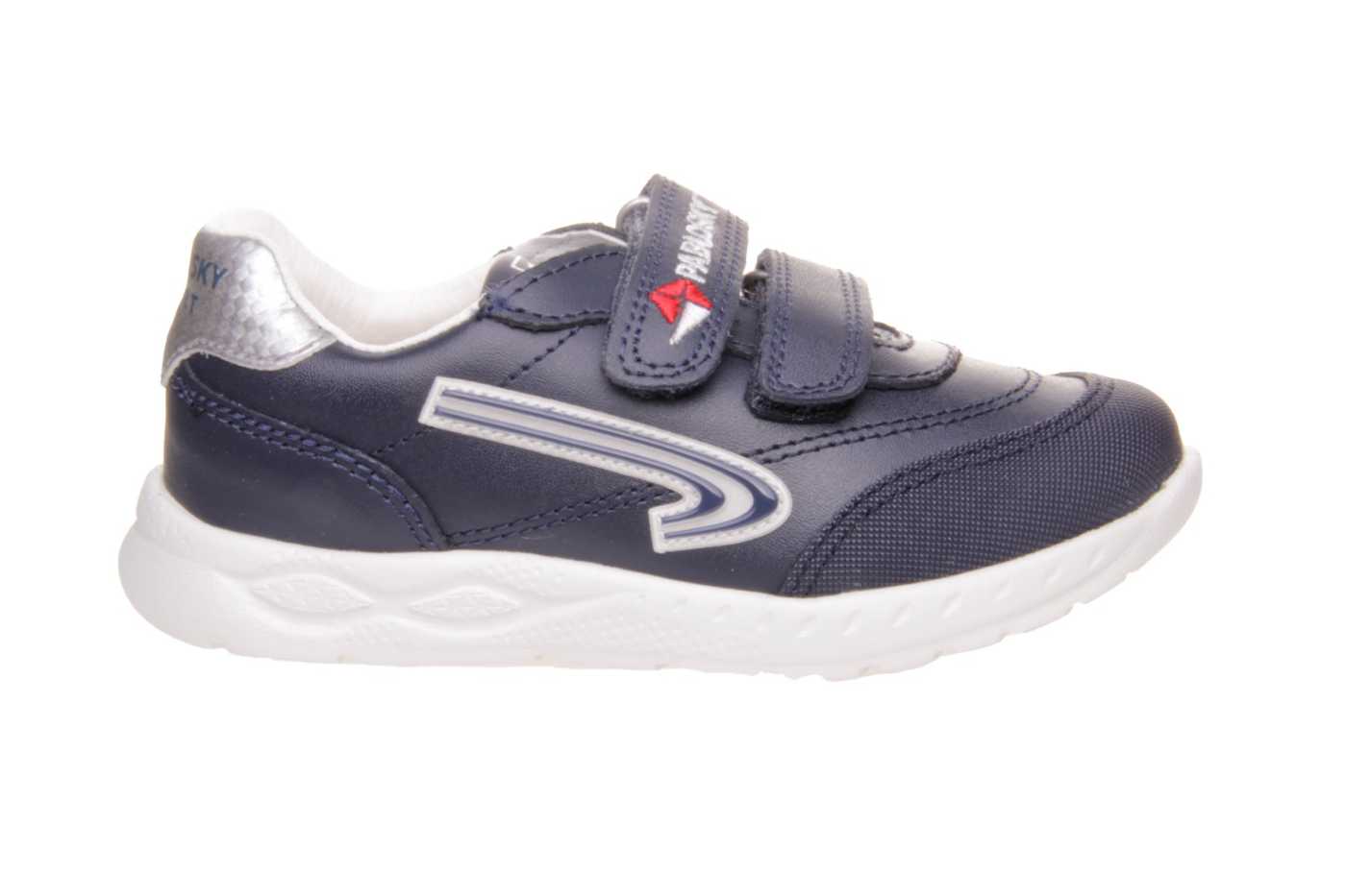 Zapatillas niños piel velcro