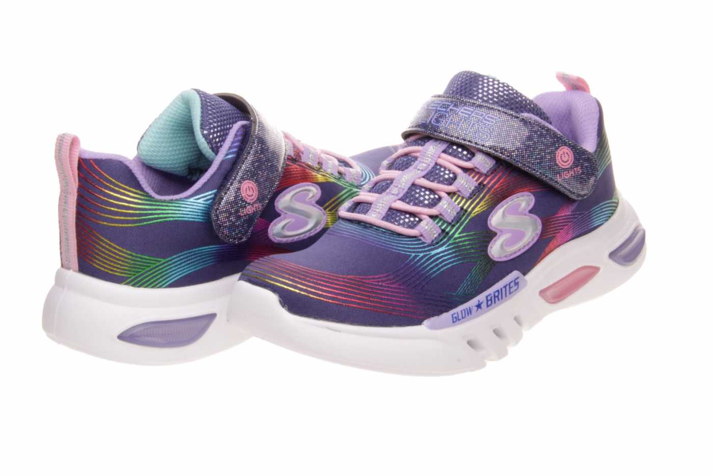 Zapatos skechers de niñas con luces online on sale