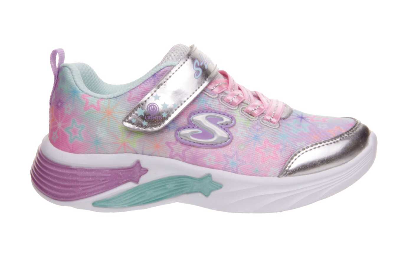 Asesinar Especializarse cubierta Comprar zapato SKECHERS para JOVEN NIÑA estilo DEPORTIVO color PLATA  SINTETICO