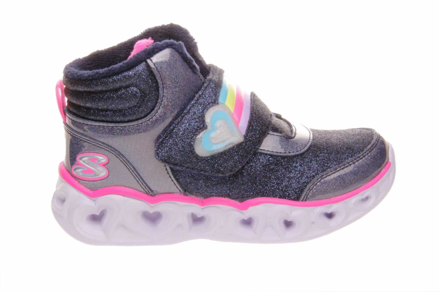 ambulancia clima sin cable Comprar zapato SKECHERS para JOVEN NIÑA estilo BOTINES-BOTA ALTA color AZUL  MARINO GLITTER