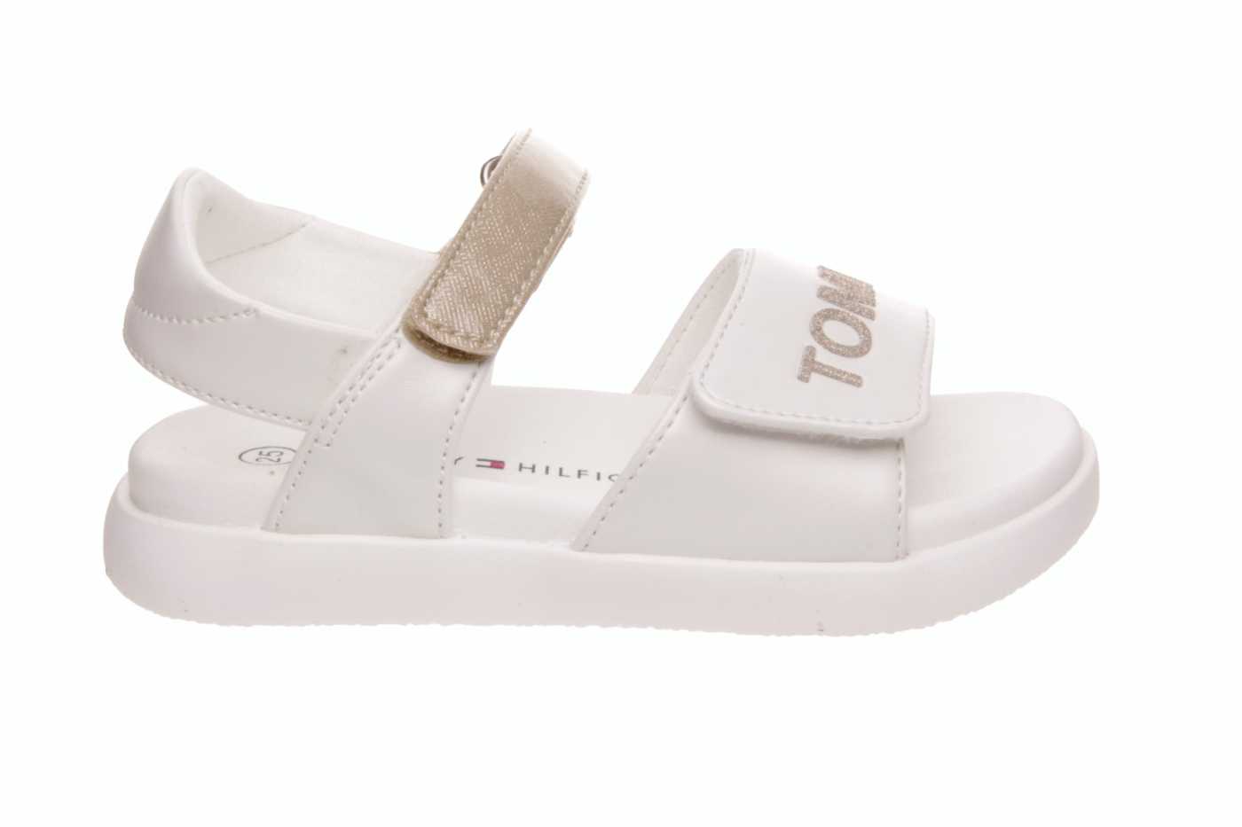 Comprar zapato TOMMY HILFIGER para JOVEN NIÑA estilo SANDALIA color BLANCO  PIEL