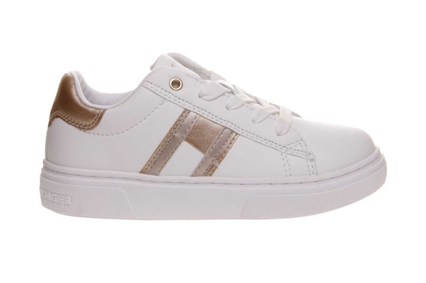 Comprar zapato TOMMY HILFIGER para JOVEN NIÑA estilo SANDALIA color BLANCO  PIEL