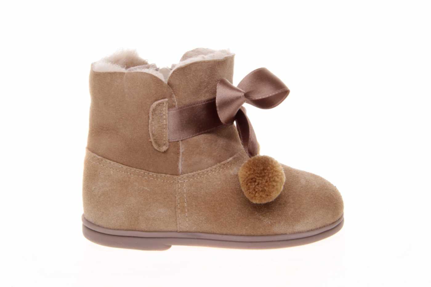 Comprar zapato ELI para PREANDANTE NIÑA estilo ALTA color GRIS ANTE