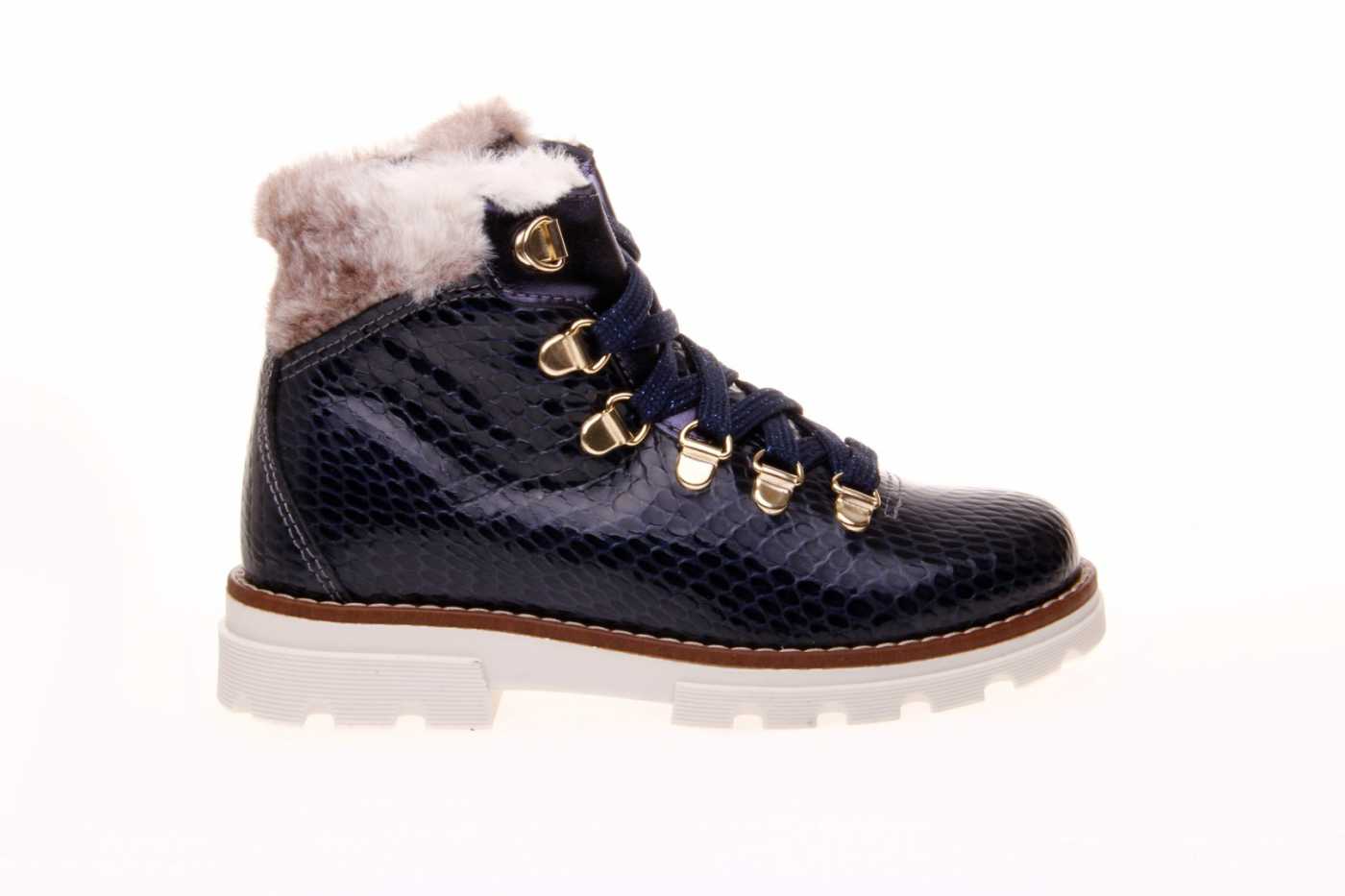 Comprar zapato PABLOSKY para JOVEN NIÑA estilo BOTAS color AZUL MARINO  CHAROL