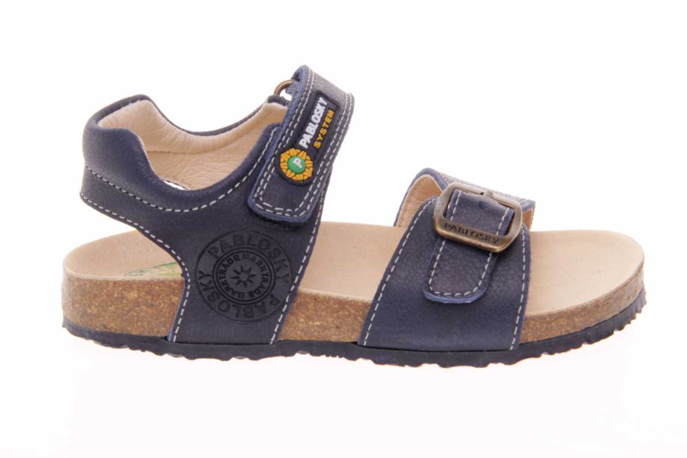 Instruir cemento maletero Comprar zapato PABLOSKY para JOVEN NIÑO estilo SANDALIA color AZUL MARINO  PIEL