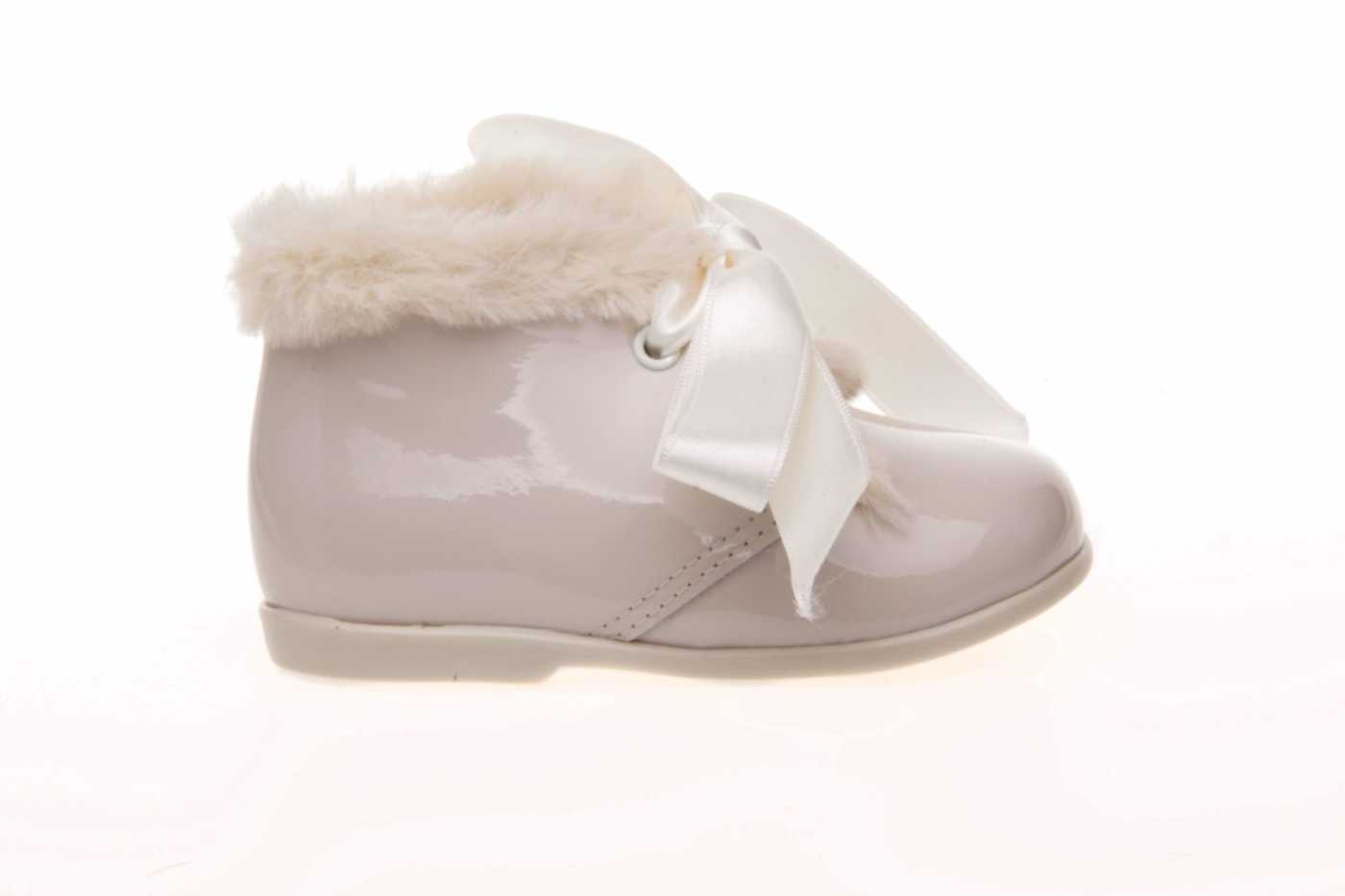 Botas charol bebe niña sales
