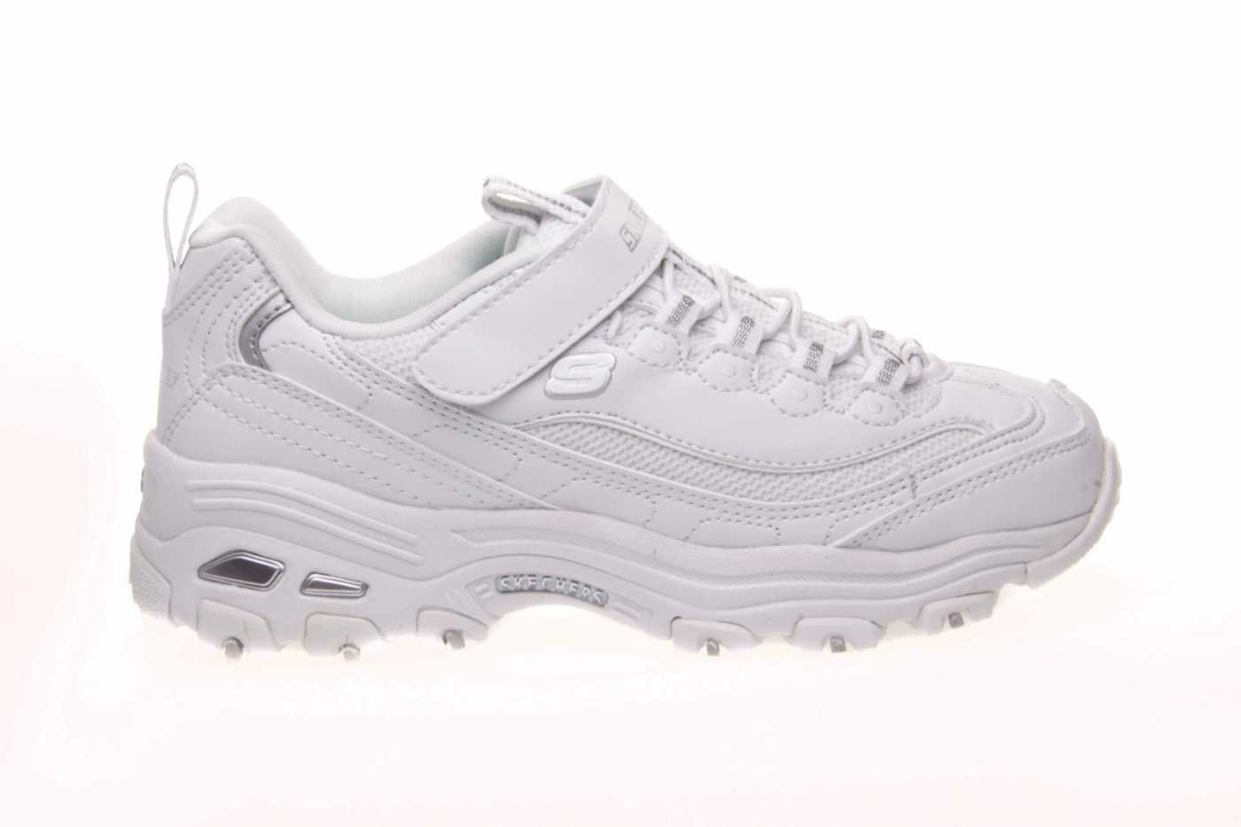 skechers blancos para niña
