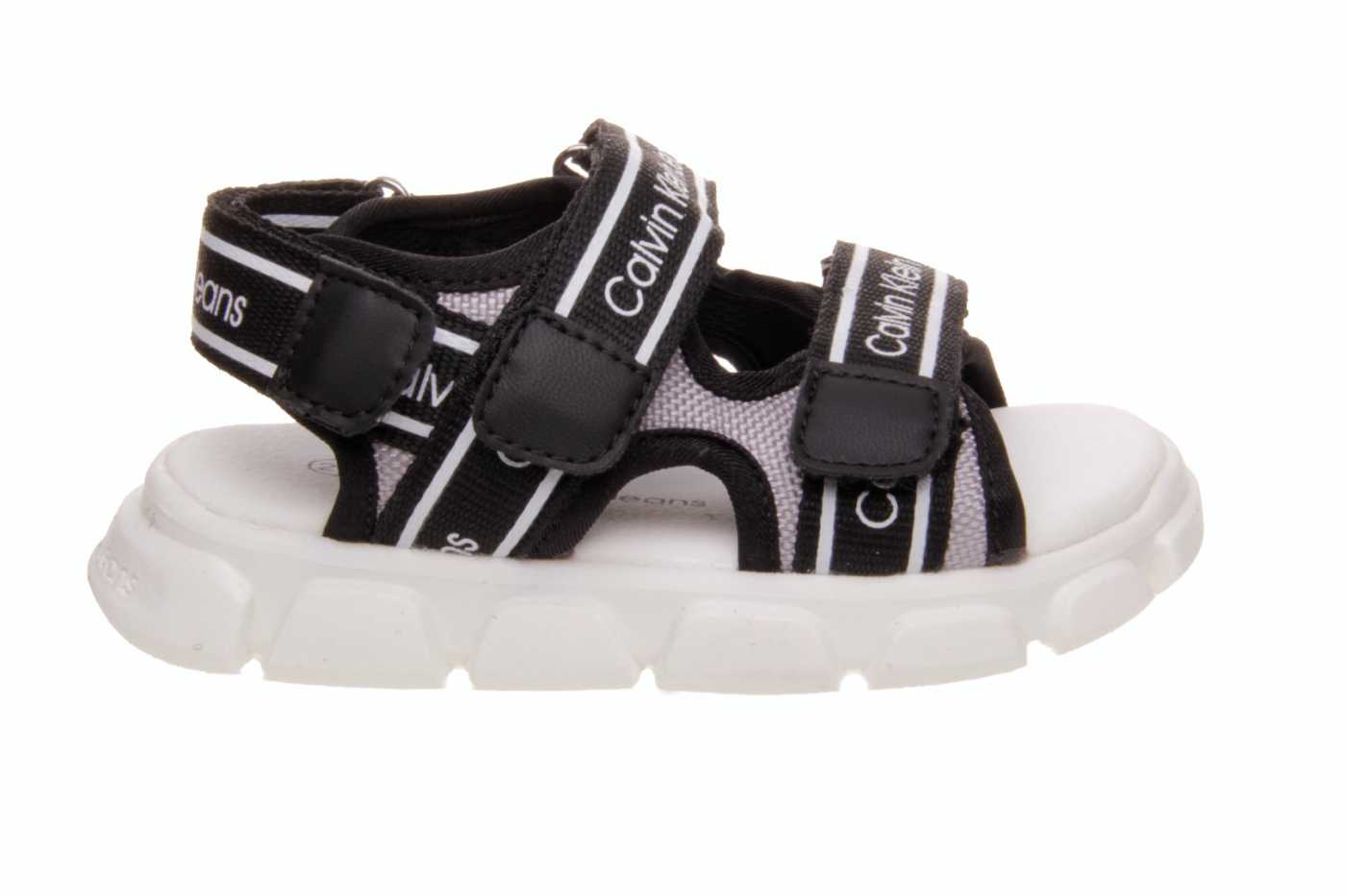 Isla Stewart El hotel Sombreado Comprar zapato CALVIN KLEIN para JOVEN NIÑO estilo SANDALIA color NEGRO  TEXTIL