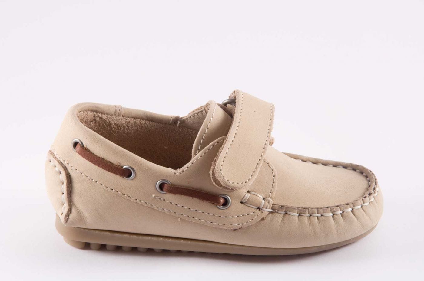 Comprar zapato FANTASIA KIDS para estilo NAUTICO color BEIGE PIEL