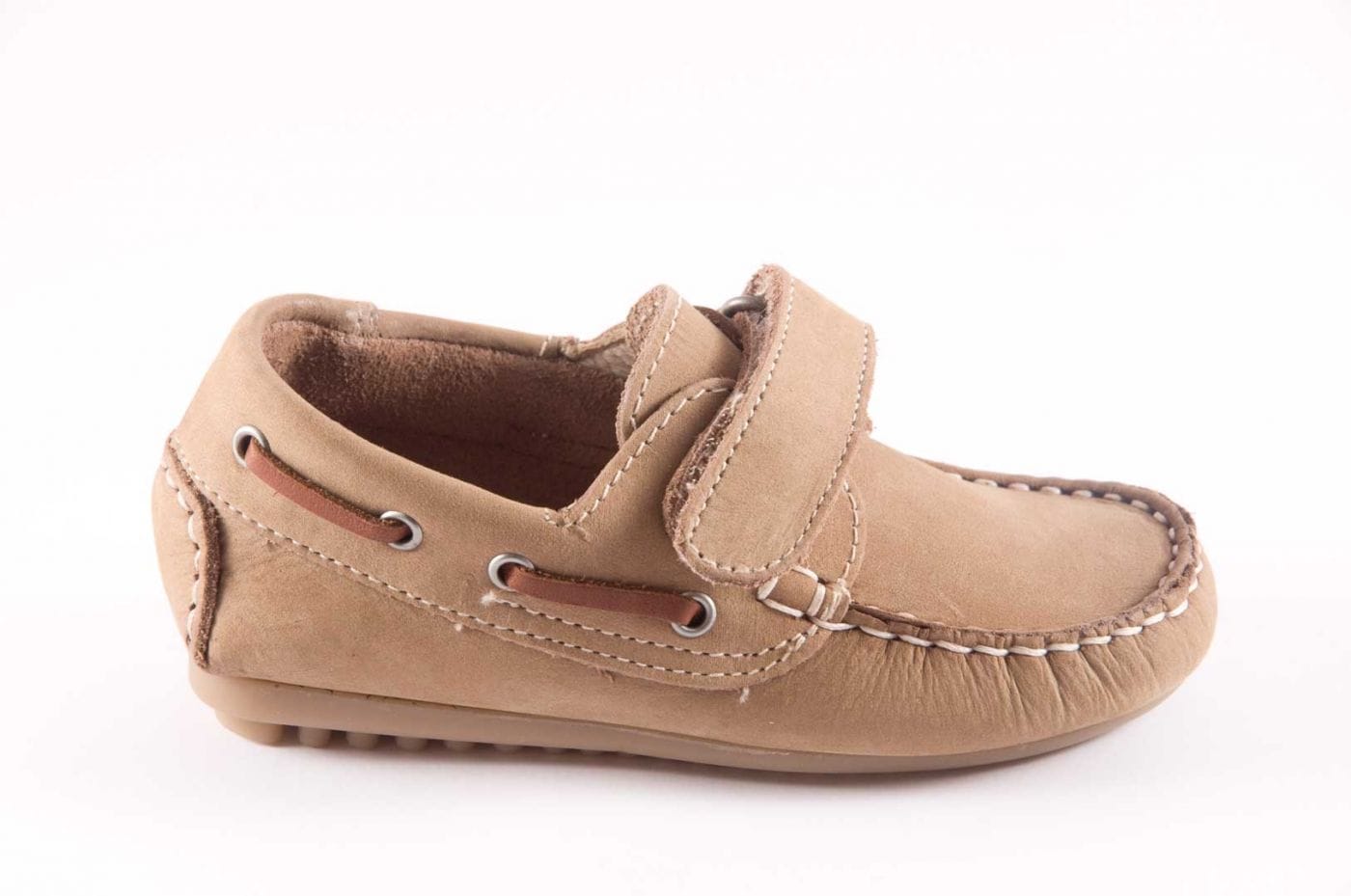 zapato FANTASIA para JOVEN NIÑO NAUTICO color CAMEL