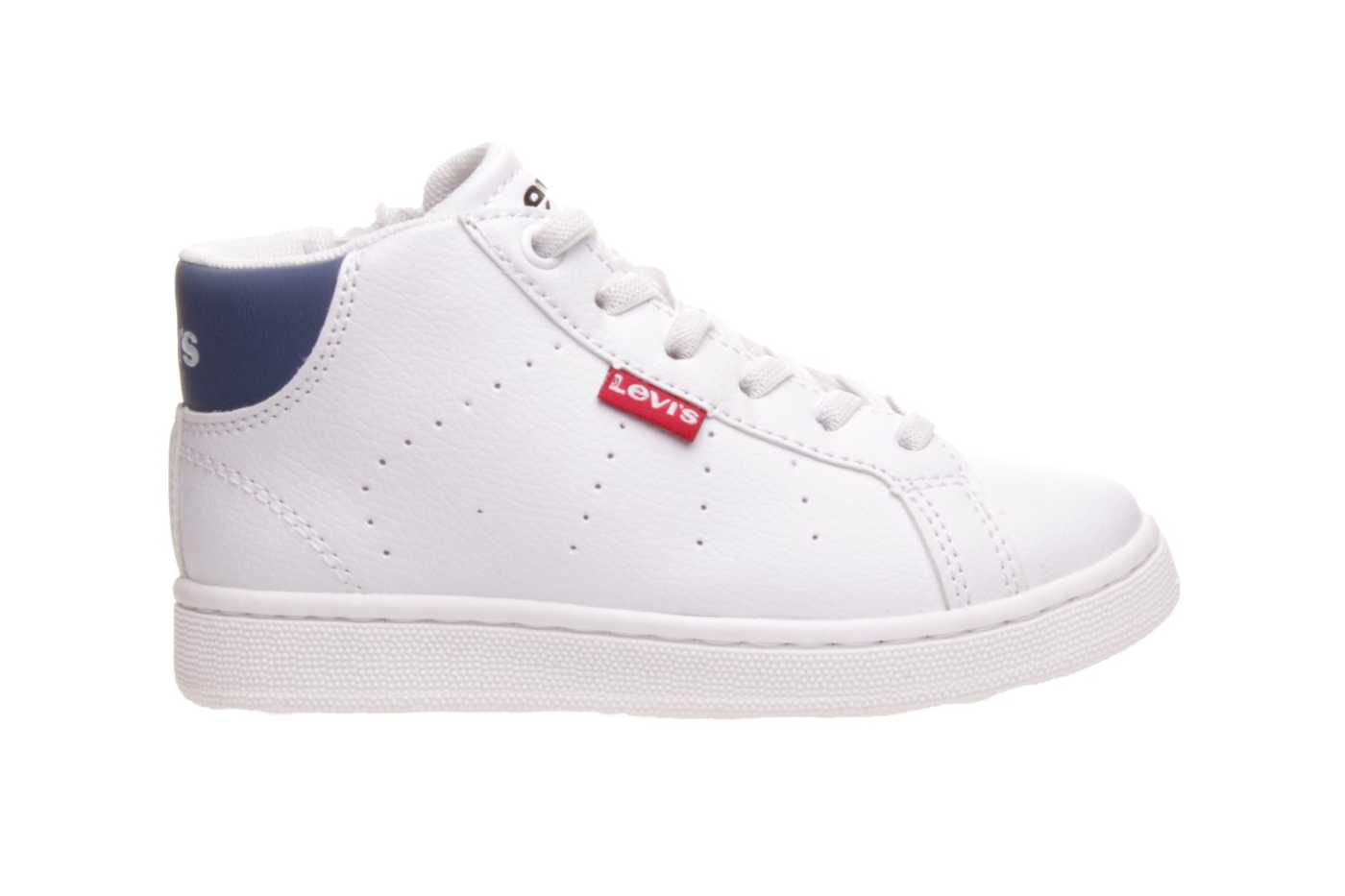 zapato LEVIS ZAPATOS para JOVEN NIÑO BOTAS color BLANCO PIEL