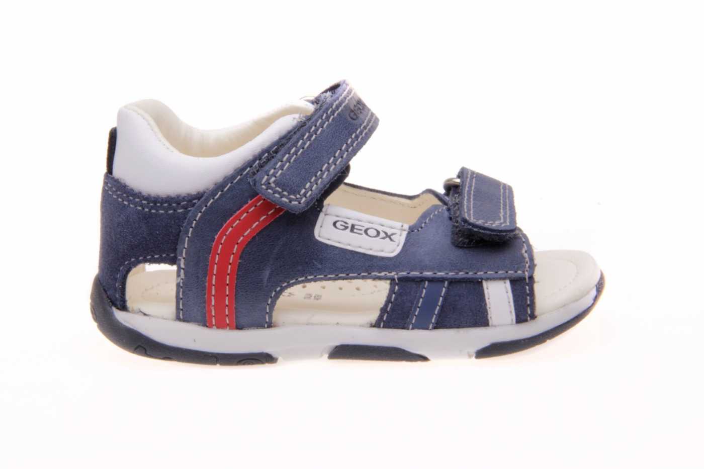 Comprar zapato GEOX para PREANDANTE estilo SANDALIA color AZUL MARINO PIEL