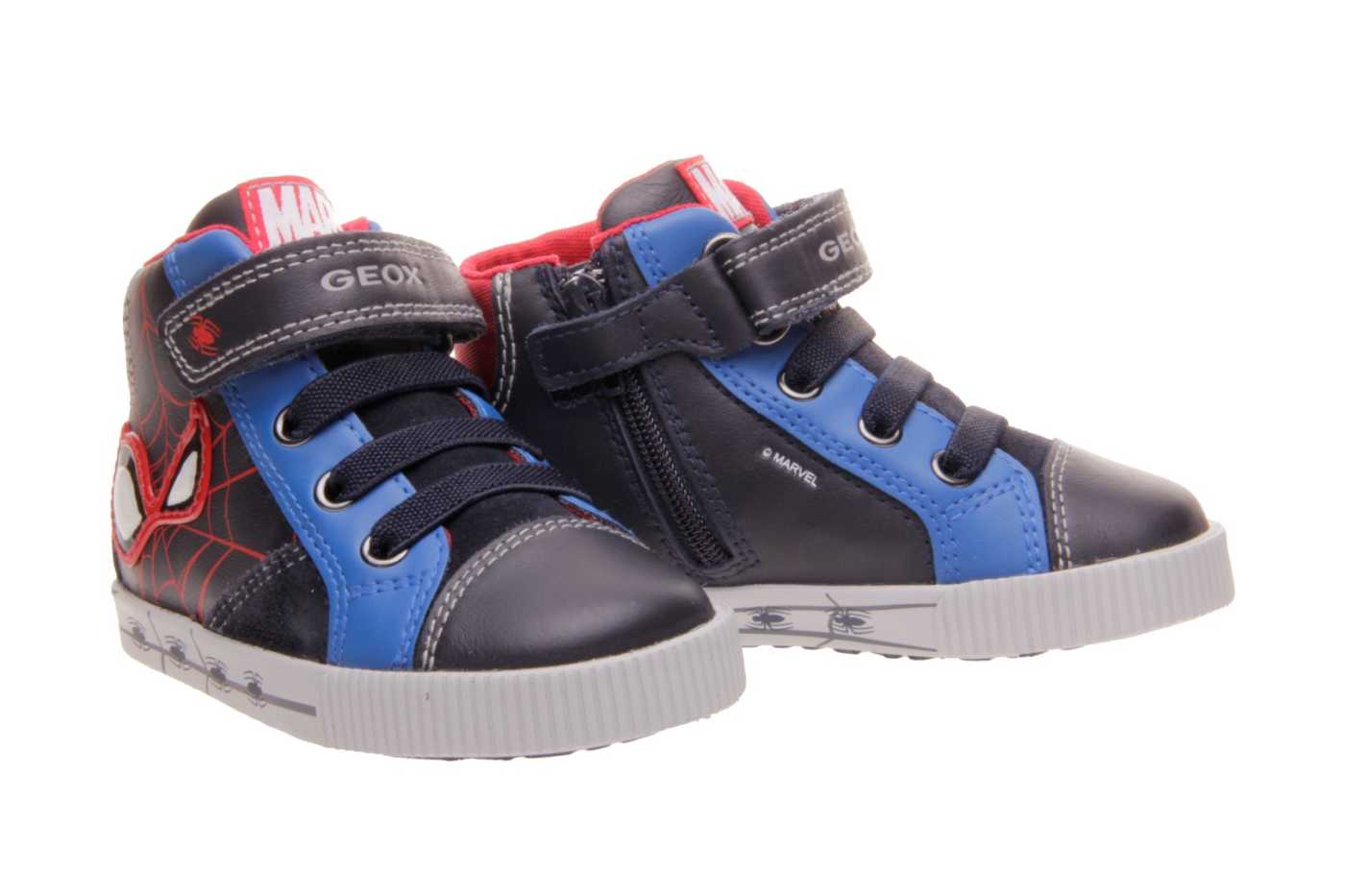 Zapatillas deportivas niño spiderman luces Geox