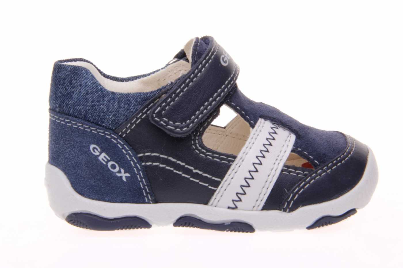 Comprar zapato GEOX PREANDANTE NIÑO estilo INGLESA color AZUL PIEL