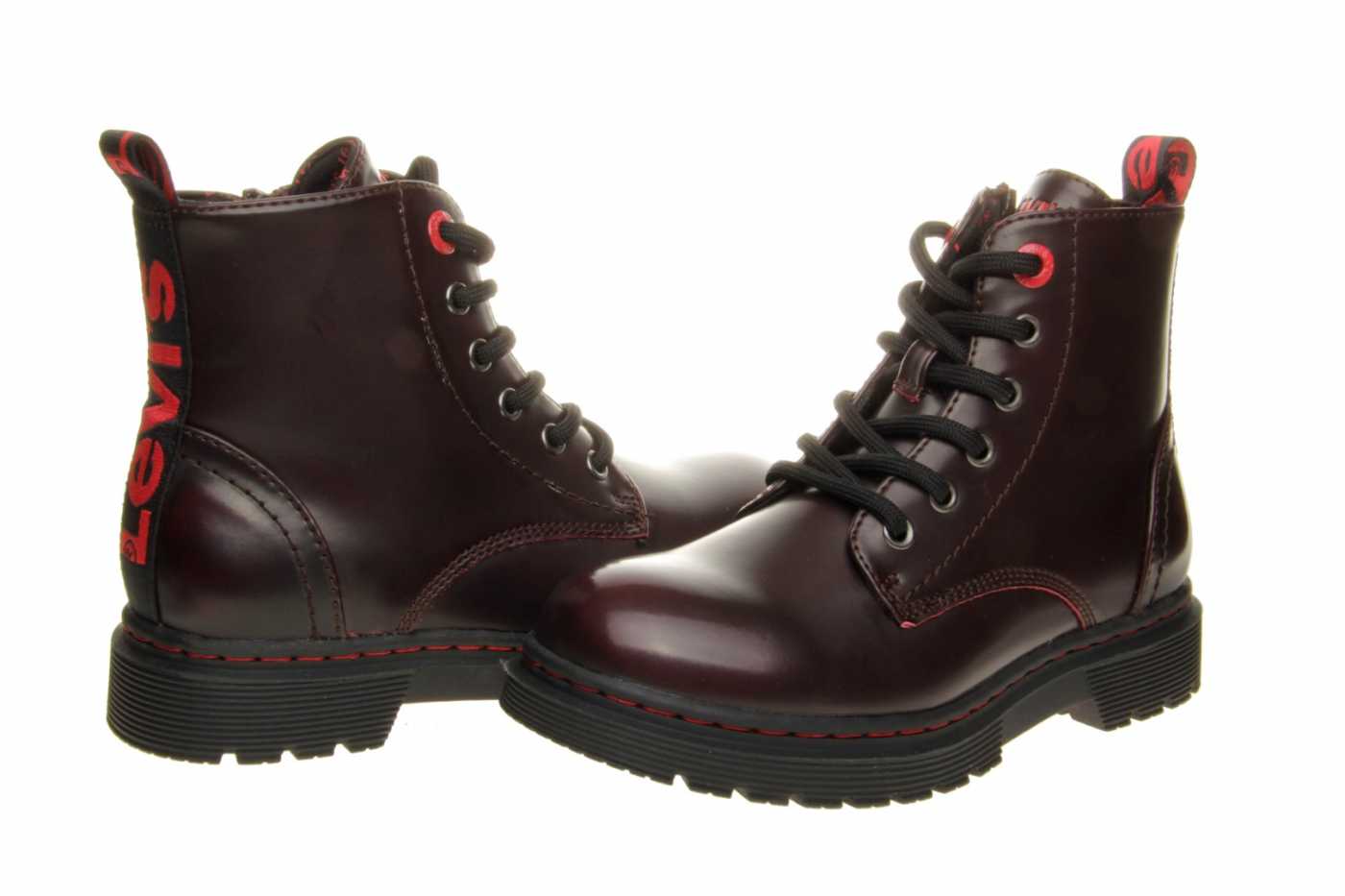 Comprar zapato ZAPATOS para JOVEN estilo BOTINES-BOTA ALTA color BURDEOS CHAROL