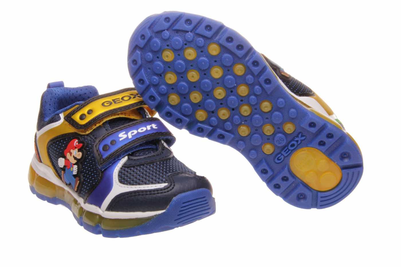 Comprar zapato GEOX para JOVEN NIÑO estilo DEPORTIVO color AZUL MARINO PIEL