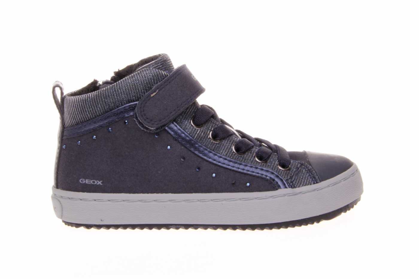 Comprar zapato GEOX para JOVEN NIÑA estilo BOTINES-BOTA color AZUL MARINO PIEL