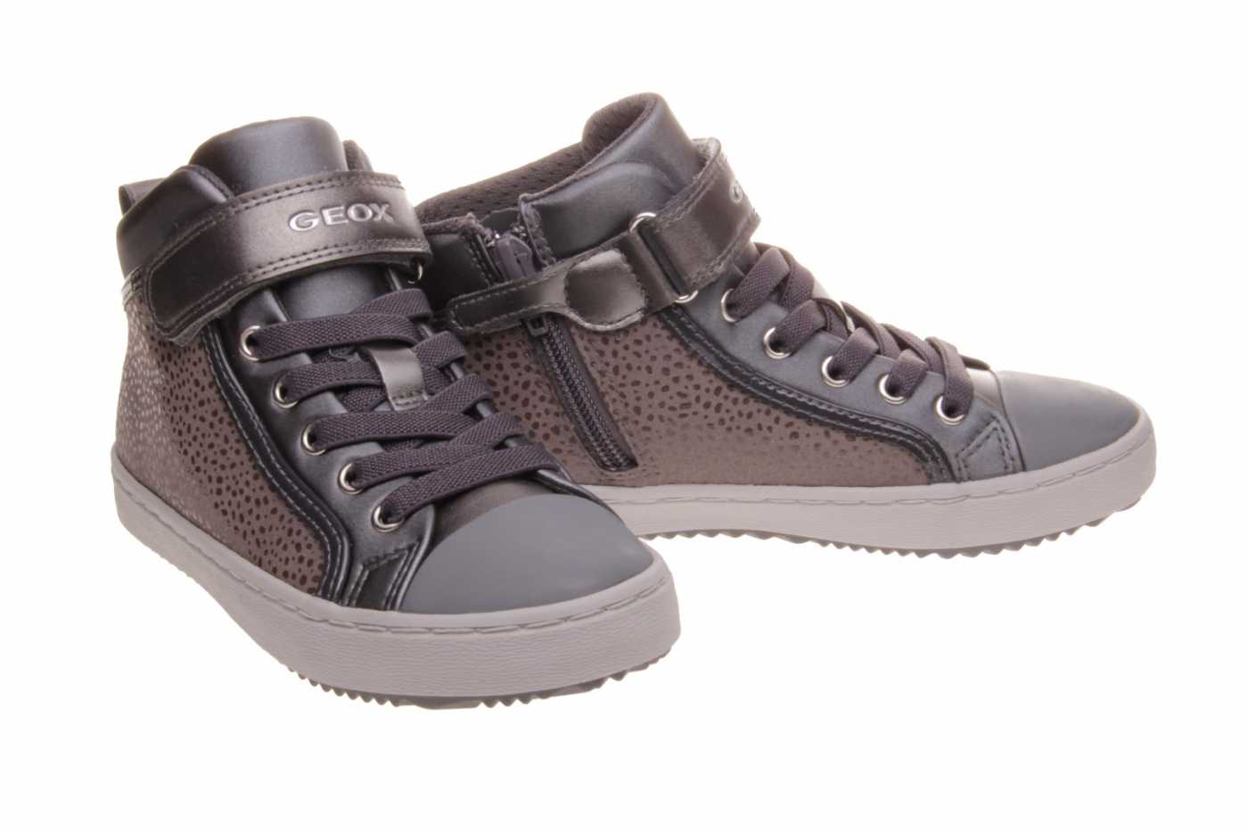 Comprar zapato GEOX para JOVEN estilo BOTINES-BOTA ALTA color GRIS PIEL