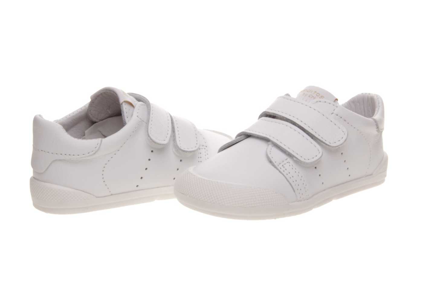 DEPORTIVA BLANDITOS BLANCA VELCRO MARCA CRIOS