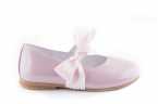 MERCEDITAS EN CHAROL CON VELCRO Y LAZO