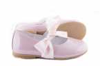 MERCEDITAS EN CHAROL CON VELCRO Y LAZO