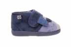 ZAPATILLA DE CASA NIÑA VICTORIA CON VELCRO
