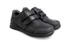 Zapatos colegiales con doble velcro y puntera reforzada - Biomecanics 161126