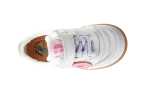 Zapato deportivo urbano Pablosky blanco/rosa. Tallas 25 30