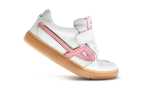Zapato deportivo urbano Pablosky blanco/rosa. Tallas 25 30