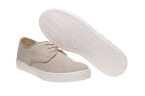 ZAPATO INFANTIL DE LINO BEIGE CON CORDONES – ELEGANCIA Y COMODIDAD