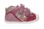 BOTA NIÑA BIOMECANICS PRIMEROS PASOS CON VELCRO Y PUNTERA REFORZADA