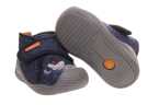ZAPATILLA CASA NIÑO BIOMECANICS PRIMEROS PASOS CON VELCRO Y PUNTERA REFORZADA