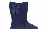 Calcetines Altos para Niña Cóndor con Lazo – Elegancia y Comodidad