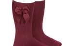 Calcetines Altos para Niña Cóndor con Lazo – Elegancia y Comodidad