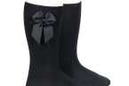 Calcetines Altos para Niña Cóndor con Lazo – Elegancia y Comodidad