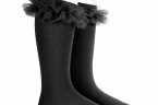 Calcetines Altos con Volante de Tul - Cóndor | Elegancia y Comodidad para Niñas