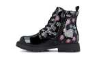 Botas Garvalín negras con flores | Comodidad con personalidad