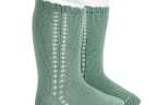 CALCETINES ALTOS CALADOS DE ALGODÓN CÓNDOR PARA NIÑOS